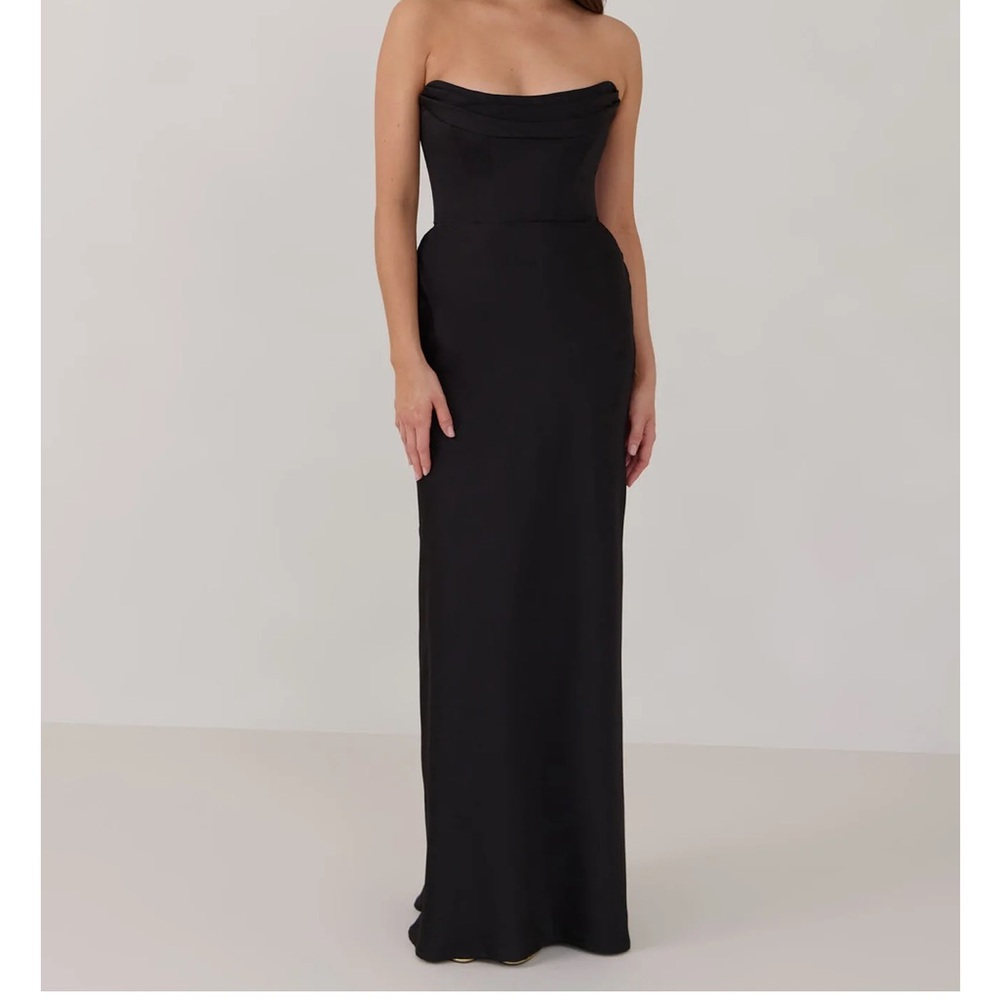 Park & Fifth Black Paloma Maxi Dress